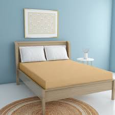 solid super king fitted bed sheet