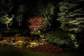 Water Features With Landscape Lighting