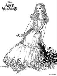 Search through 623,989 free printable colorings at. Kids N Fun Com 11 Coloring Pages Of Alice In Wonderland Tim Burton