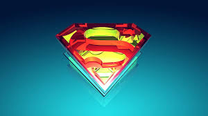 background cool superman logo hd