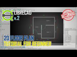 Librecad V2 2d Floor Plan Tutorial For
