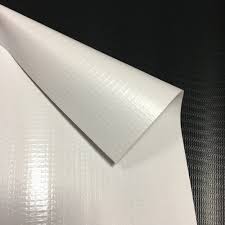 square white pvc flex banner roll for