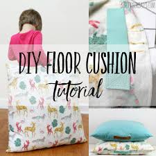 diy floor cushion tutorial swoodson says