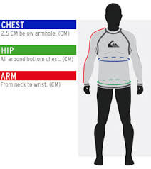 Sizing Charts Quiksilver