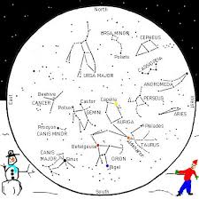 Winter Constellations Constellation Chart Constellations