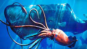 how big do giant squids get labmate