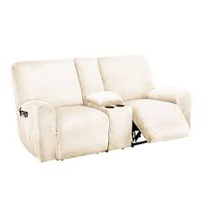 Love Seat With Middle Console Slipcover