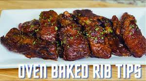 oven baked ribs rib tips recipe