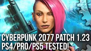 Following the release of patch v1.2 last month, cd projekt red has released another hotfix for cyberpunk 2077, updating the game to v1.21.most importantly, this patch fixes over 25 game progression bugs caused by item errors, npcs not spawning or getting stuck (or constantly stalking you), and vehicles not spawning. The Playstation 4 Can Finally Run Cyberpunk 2077 Without Crashing On Patch 1 23 But Streaming Issues Remain A Bugbear For It And The Playstation 4 Pro Notebookcheck Net News
