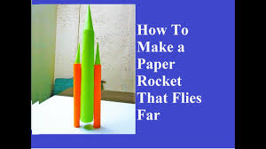 How To Make Paper Rocket Easy