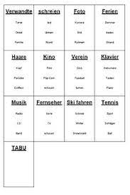 Tabu karten ausdrucken spiel begriffe zum pdf junior 10 bestimmt für englisch deckblätter ausdrucken. 8 Tabu Spiel Ideen Tabu Spiel Deutsch Lernen Lernen