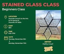 Beginners Stained Glass Class Tap