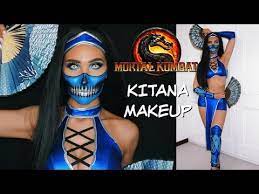 kitana makeup tutorial mortal kombat