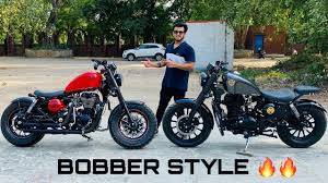 royal enfield motorcycles modified to