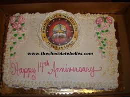 Many church ushers serve a long period in the church and are honored for their service. Church Anniversary Cake