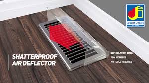 shatterproof universal air deflector