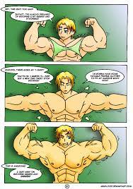 muscle growth comic - The Evolution Forum