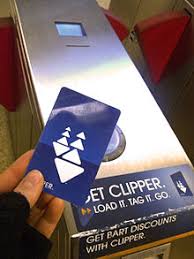 Maybe you would like to learn more about one of these? Clipper Card Wikipedia