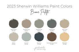 Sherwin Williams 2023 Paint Colors
