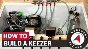 a keezer or kegerator for serving beer