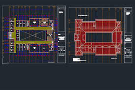 autocad archives of hospital dwg