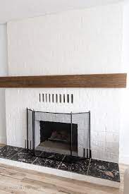 How To Plaster A Brick Fireplace So