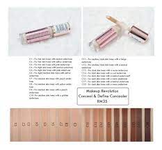 makeup revolution conceal define