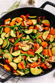 simple sautéed vegetables eat