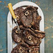 barbecued lamb shoulder chops recipe