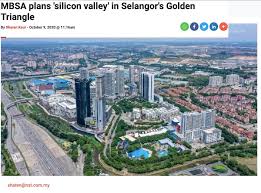 Bantuan skim pembiayaan pendidikan tinggi (spin) : Nst Mbsa Plans Silicon Valley In Selangor S Golden Triangle Media