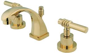 The good thing about kingston brass faucets is that they are durable and give better performance in all conditions and their brass body also removes a few impurities from water and. Amazon Com Kingston Brass Ks4942ml Milano Mini Widespread Lavatory Faucet Polished Brass Everything Else