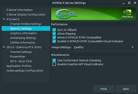 enabling nvidia g sync on linux mint