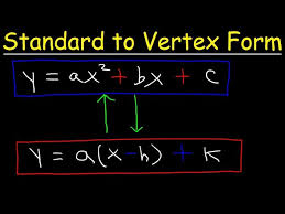 To Vertex Form Quadratic Equations