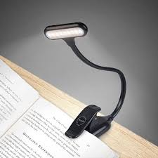 Ocoopa Led Book Lights Rechargeable Clip On Light 3 Lighting Modes 9 Leds Eye Protection Reading Lamp Up To 40 Hours Reading P Book Lights Lights Reading Lamp