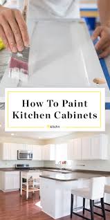 This video shows you exactly how i repainted my old varnished oak kitchen cabinets. How To Paint Wood Kitchen Cabinets With White Paint Kitchn