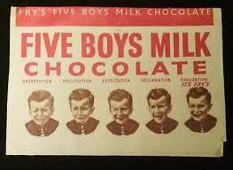 Image result for images for Fry's 5 boys chocolate