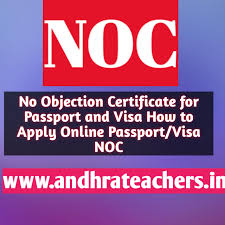 no objection certificate for pport