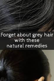 Hair gets its color from a pigment called melanin, which. Natural Remedies That Stop Premature Greying Of Hair Grey Hair Remedies Grey Hair Premature Grey Hair