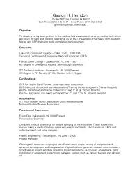 Resume Objective Examples For Healthcare General Resume