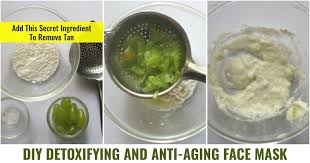 anti aging and detoxifying g mask diy
