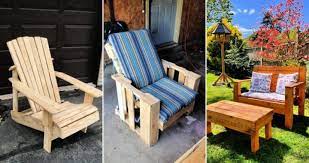 40 Free Diy Wood Pallet Chair Plans And