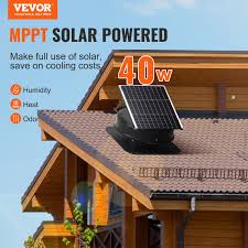 solar roof vent fan