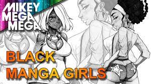 How To Draw BLACK GIRLS - AFRICAN CARIBBEAN - IN ANIME MANGA - YouTube
