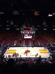 American Airlines Arena Section 309 Row 11 Seat 3 Miami
