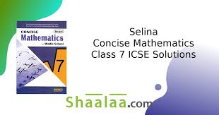 concise mathematics class 7 icse