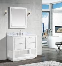 37 inch transitional bathroom vanity