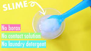 3 ing slime without borax