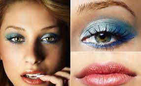 brilliant makeup for greenish blue eyes