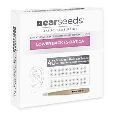 Lower Back And Sciatica Stainless Steel Earseeds Kit