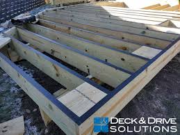 Stone Deck With Ramps Deck And Drive